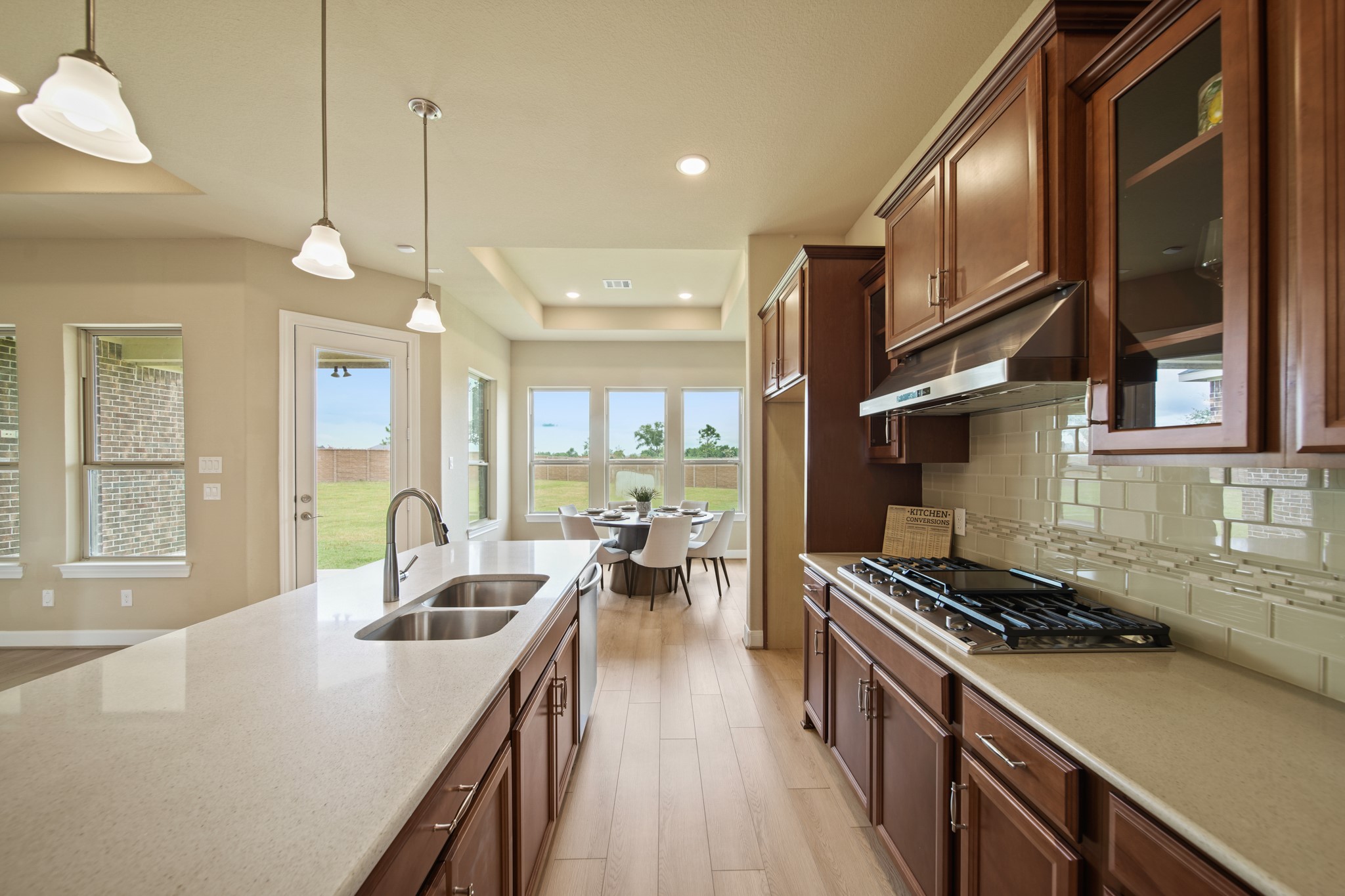 5602 Caracara Street Manvel, TX 77578 - Photo 6 of 15 a kitchen with lots of counter top space
