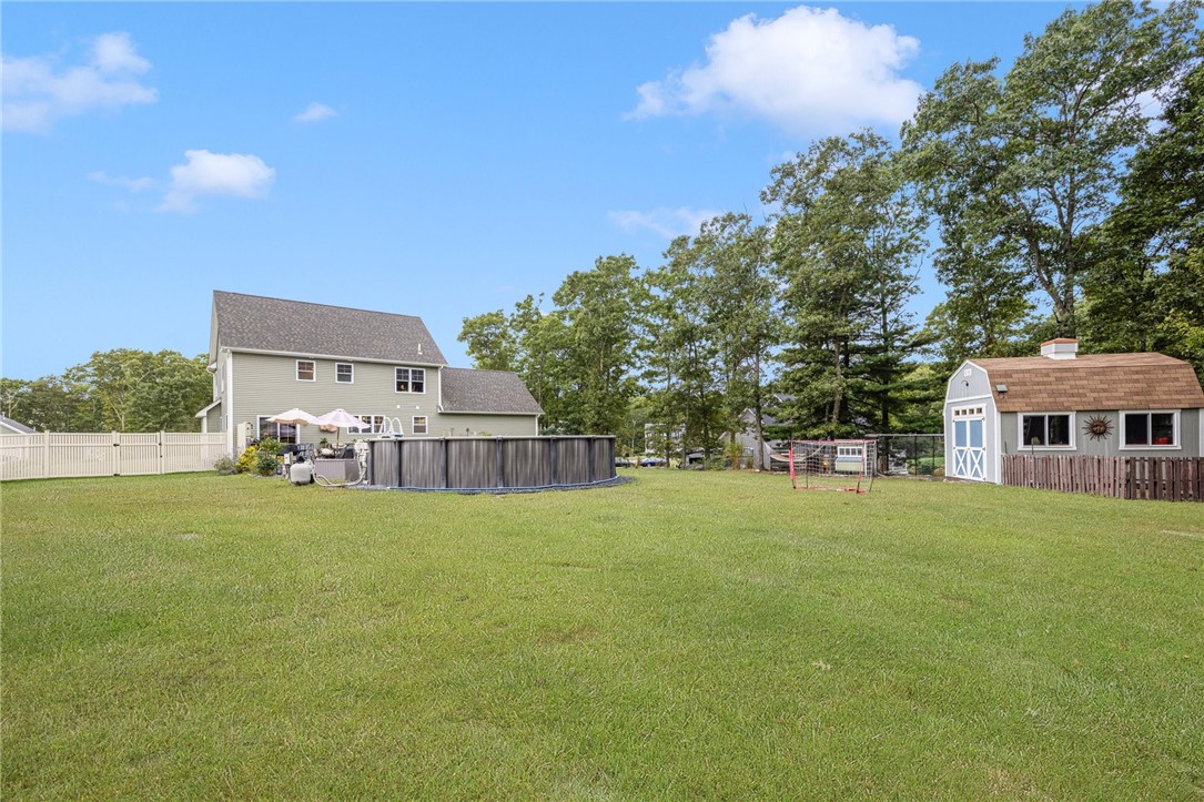93 Harbor Ridge Lane Tiverton, RI 02878 - Photo 6 of 44 Large and private backyard