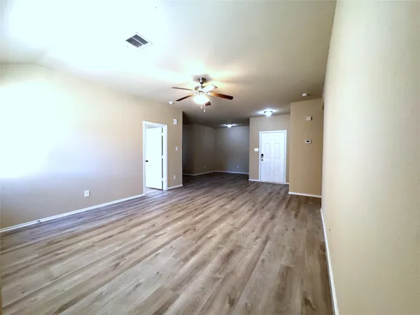wooden floor in an empty room