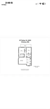 $550,000 | 87 Parker Street, Unit 403, Chelsea, MA 02150