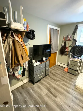 a room with storage and utility