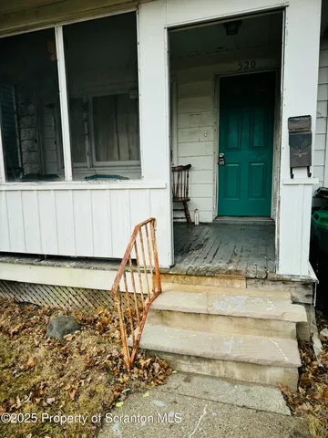 a view of a entryway door