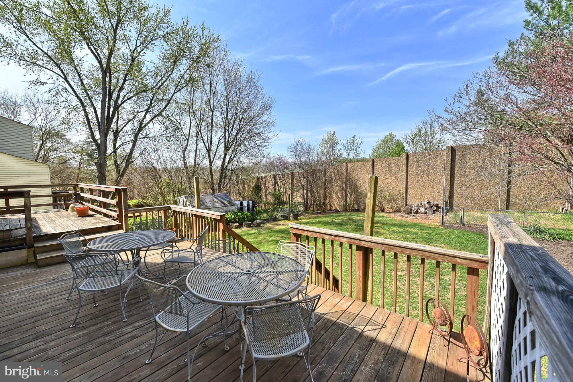 19052 Staleybridge Road Germantown, MD 20876 - Photo 13 of 49 Double level deck with stairs to backyard