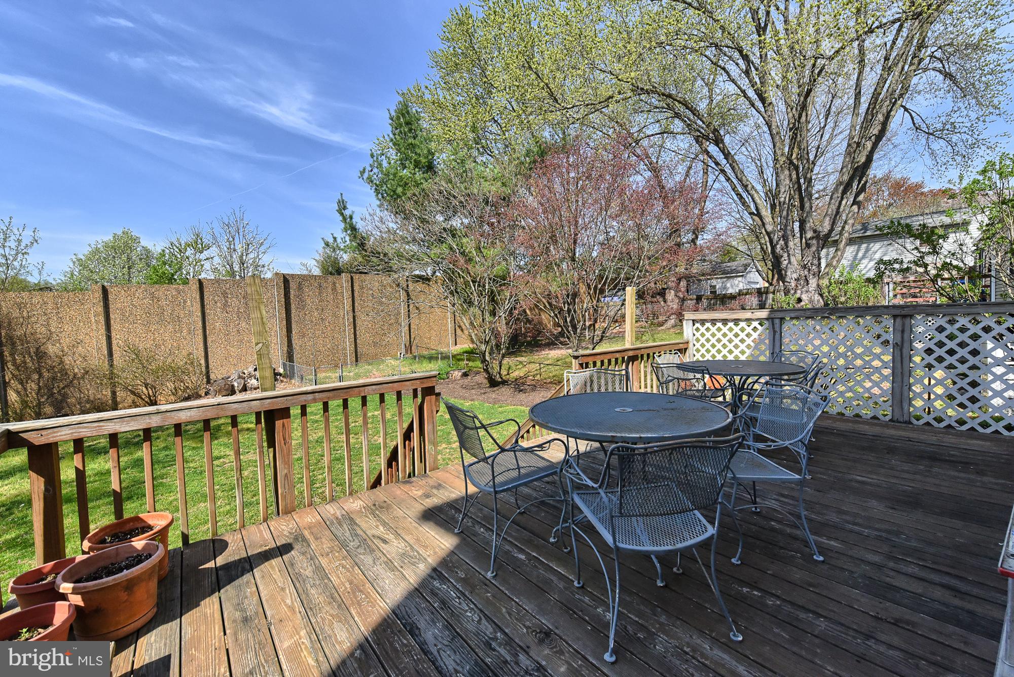 19052 Staleybridge Road Germantown, MD 20876 - Photo 47 of 49 Relax with a drink on the back deck!