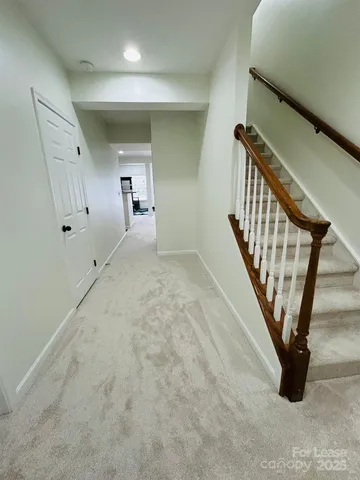 en view interior of a house and stairs