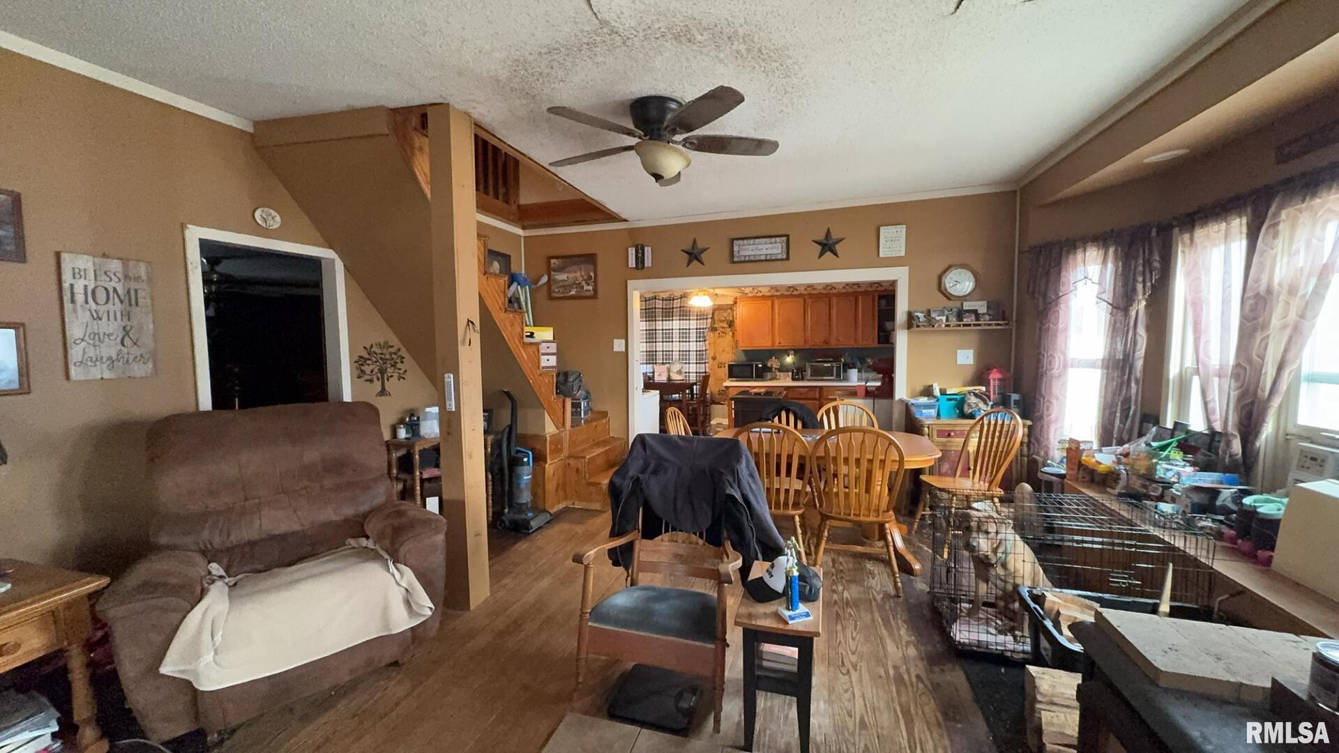 106 East North Street Sesser, IL 62884 - Photo 8 of 17 a living room with furniture and a window