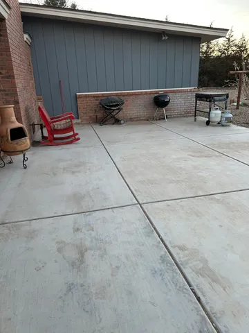 a view of outdoor space with seating area