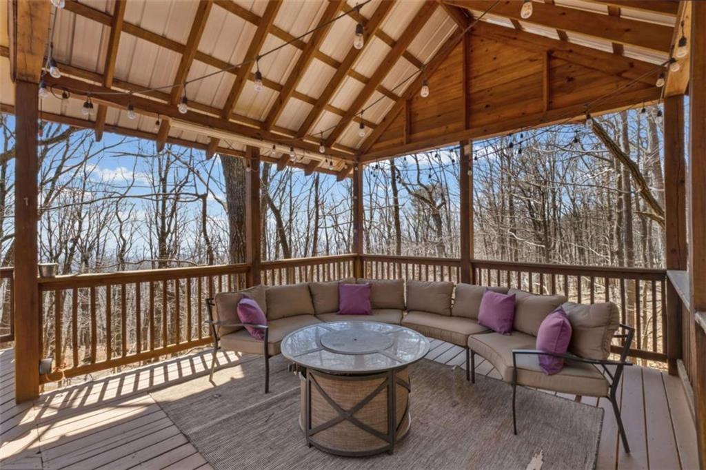 71 Cutthroat Ridge Road Jasper, GA 30143 - Photo 35 of 44 a view of a balcony with furniture