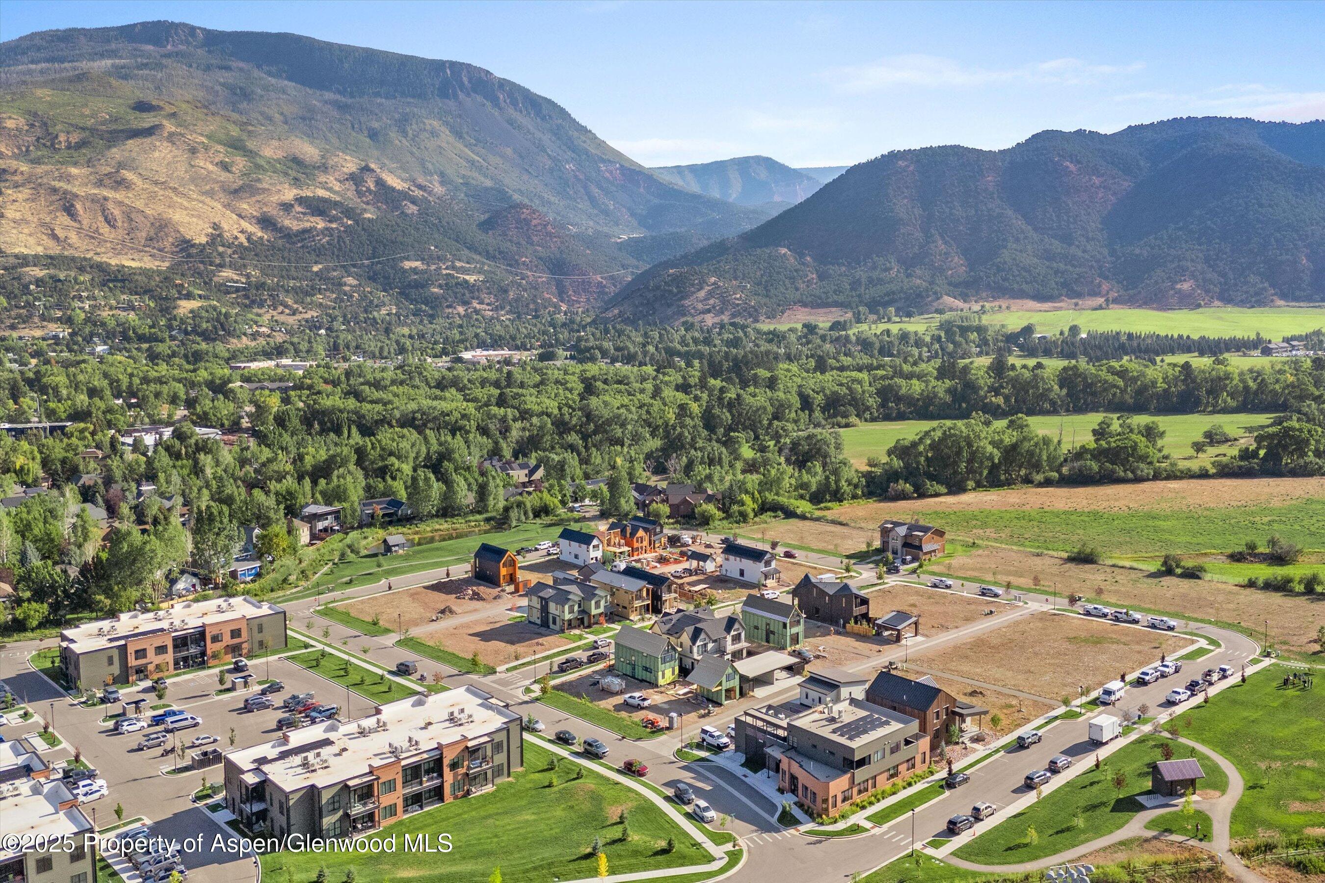 337 Stotts Mill Road Basalt, CO 81621 - Photo 19 of 24 an aerial view of a city with lots of residential buildings
