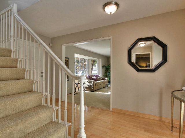 766 Rustic Lane Mountain View, CA 94040 - Photo 3 of 23 a view of livingroom with furniture and stairs