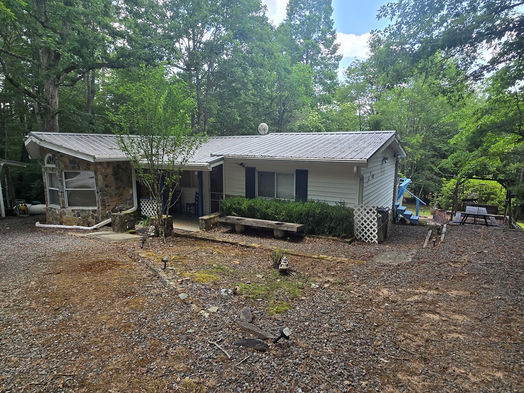 64 Green Oak Road Warne, NC 28909 - Photo 2 of 55 Furnished Home with Metal Roof & Circular Drive, Metal Roof installed approximately June 2016