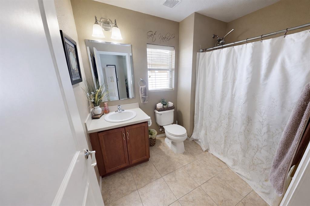 4354 Fieldview Circle Wesley Chapel, FL 33545 - Photo 10 of 15 a bathroom with a sink a toilet and mirror