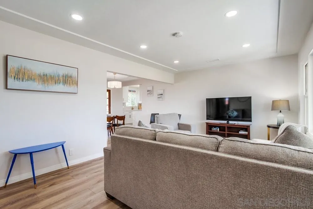4724 Troy Lane La Mesa, CA 91942 - Photo 11 of 49 a living room with furniture and a flat screen tv