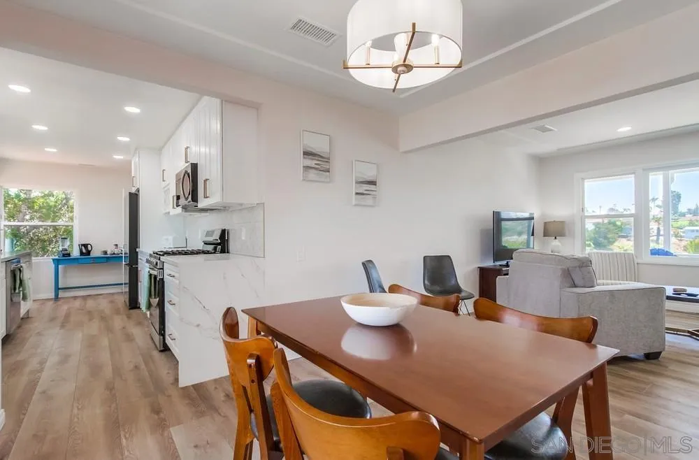 4724 Troy Lane La Mesa, CA 91942 - Photo 20 of 49 a view of a dining room with furniture and wooden floor