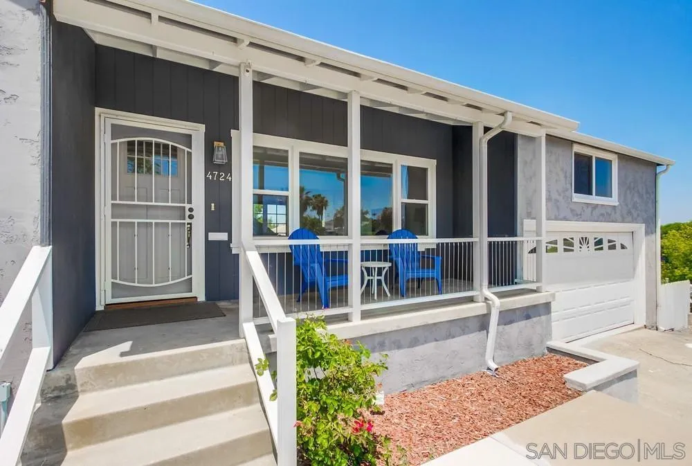 4724 Troy Lane La Mesa, CA 91942 - Photo 2 of 49 a view of a house with a large window and stairs