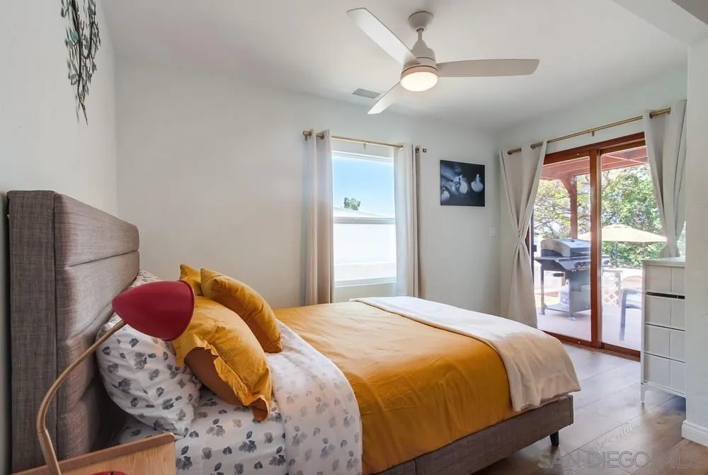 4724 Troy Lane La Mesa, CA 91942 - Photo 21 of 49 a bedroom with a bed and a window