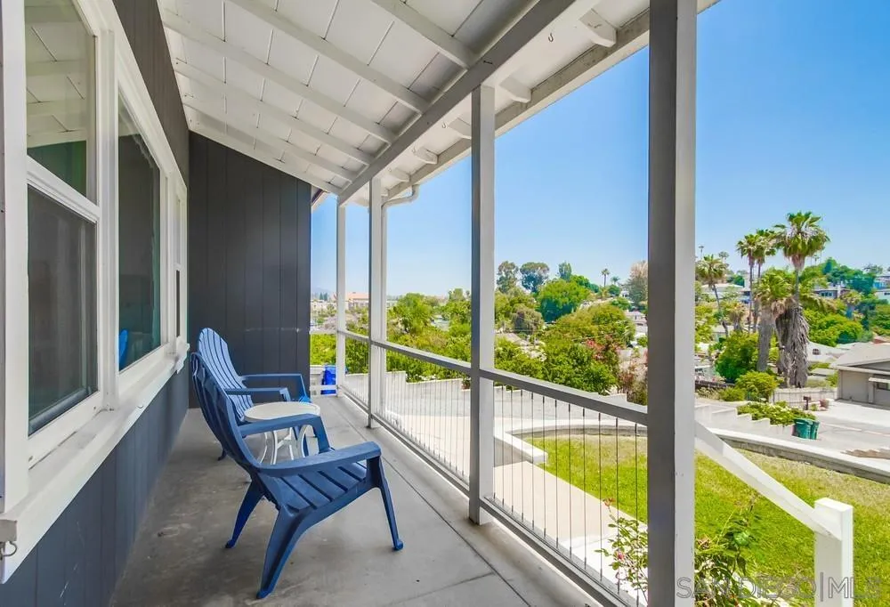 4724 Troy Lane La Mesa, CA 91942 - Photo 3 of 49 a view of a chair and tables in the balcony