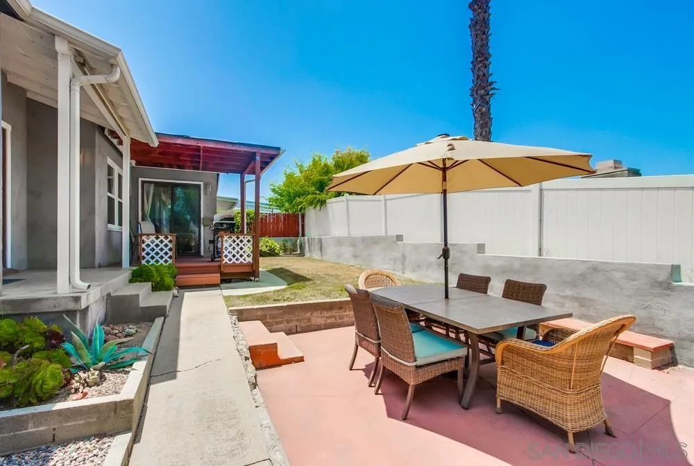 4724 Troy Lane La Mesa, CA 91942 - Photo 39 of 49 a view of a backyard with sitting area and furniture
