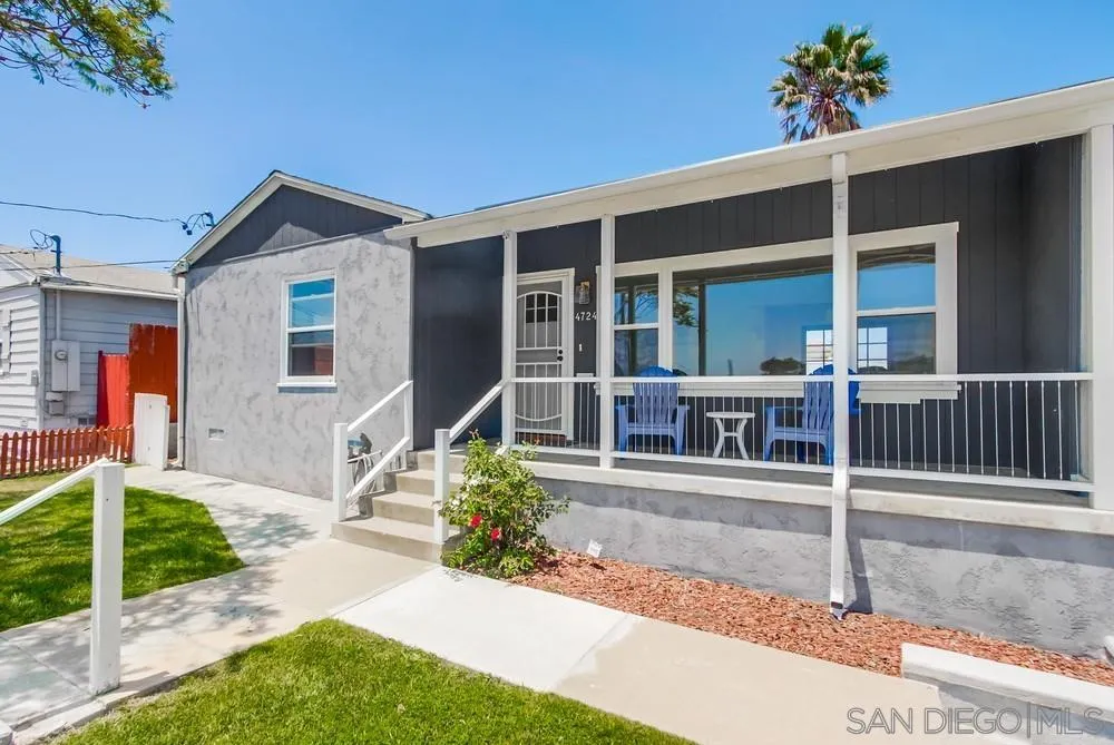 4724 Troy Lane La Mesa, CA 91942 - Photo 5 of 49 front view of a house with a yard