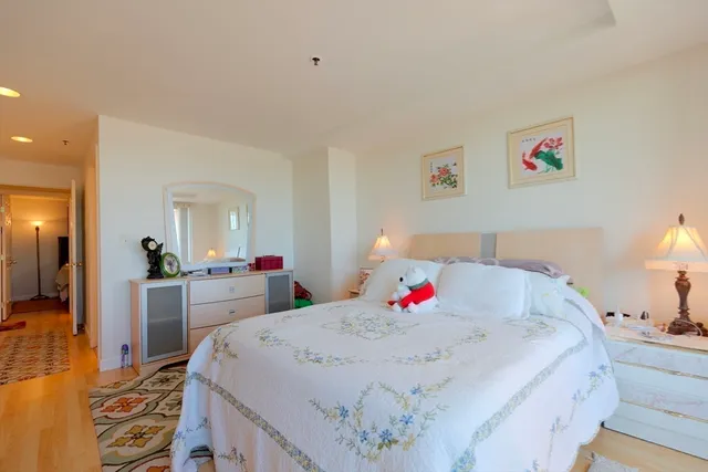 a view of an outdoor space and deck