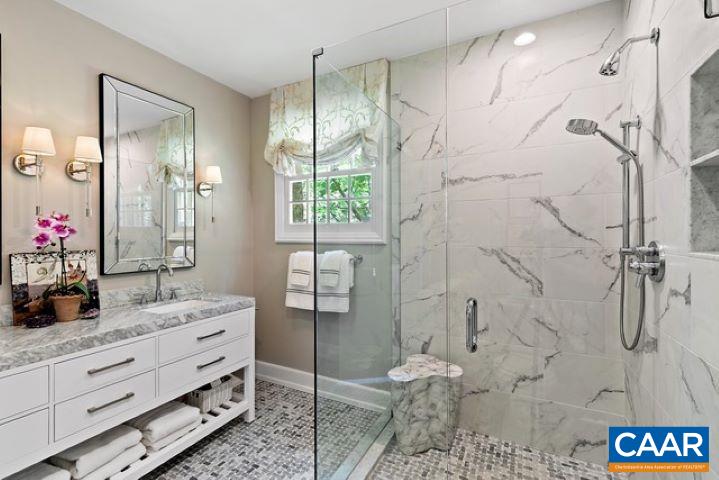 123 Cameron Lane Charlottesville, VA 22903 - Photo 19 of 43 a bathroom with a double vanity sink mirror and shower