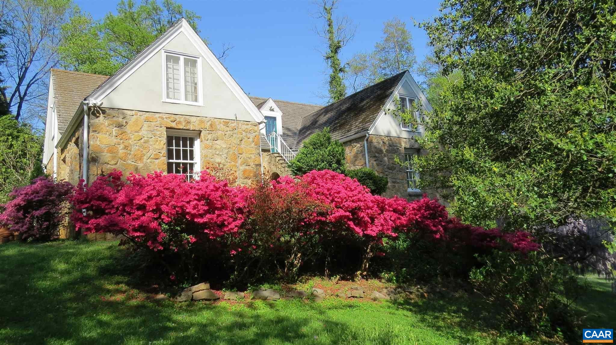 123 Cameron Lane Charlottesville, VA 22903 - Photo 32 of 43 a view of a house with a big yard and potted plants