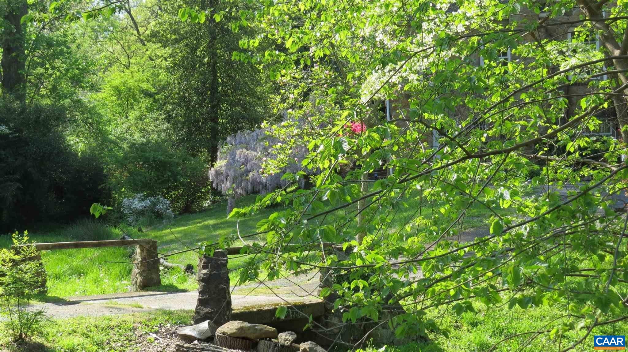 123 Cameron Lane Charlottesville, VA 22903 - Photo 41 of 43 a backyard of a house with lots of green space
