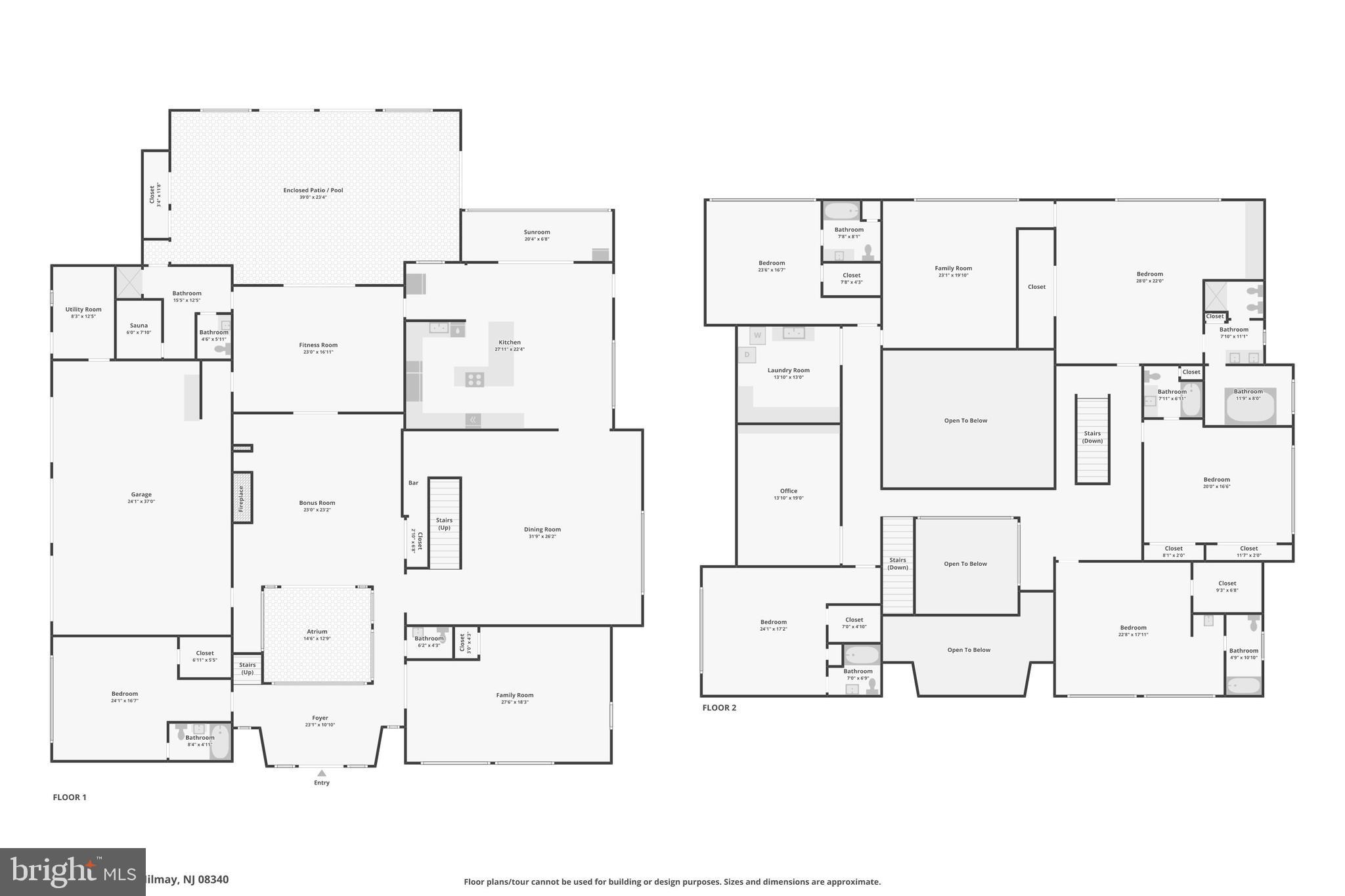 27 Cannon Range Road Milmay, NJ 08340 - Photo 94 of 95 a black and white photo of a living room