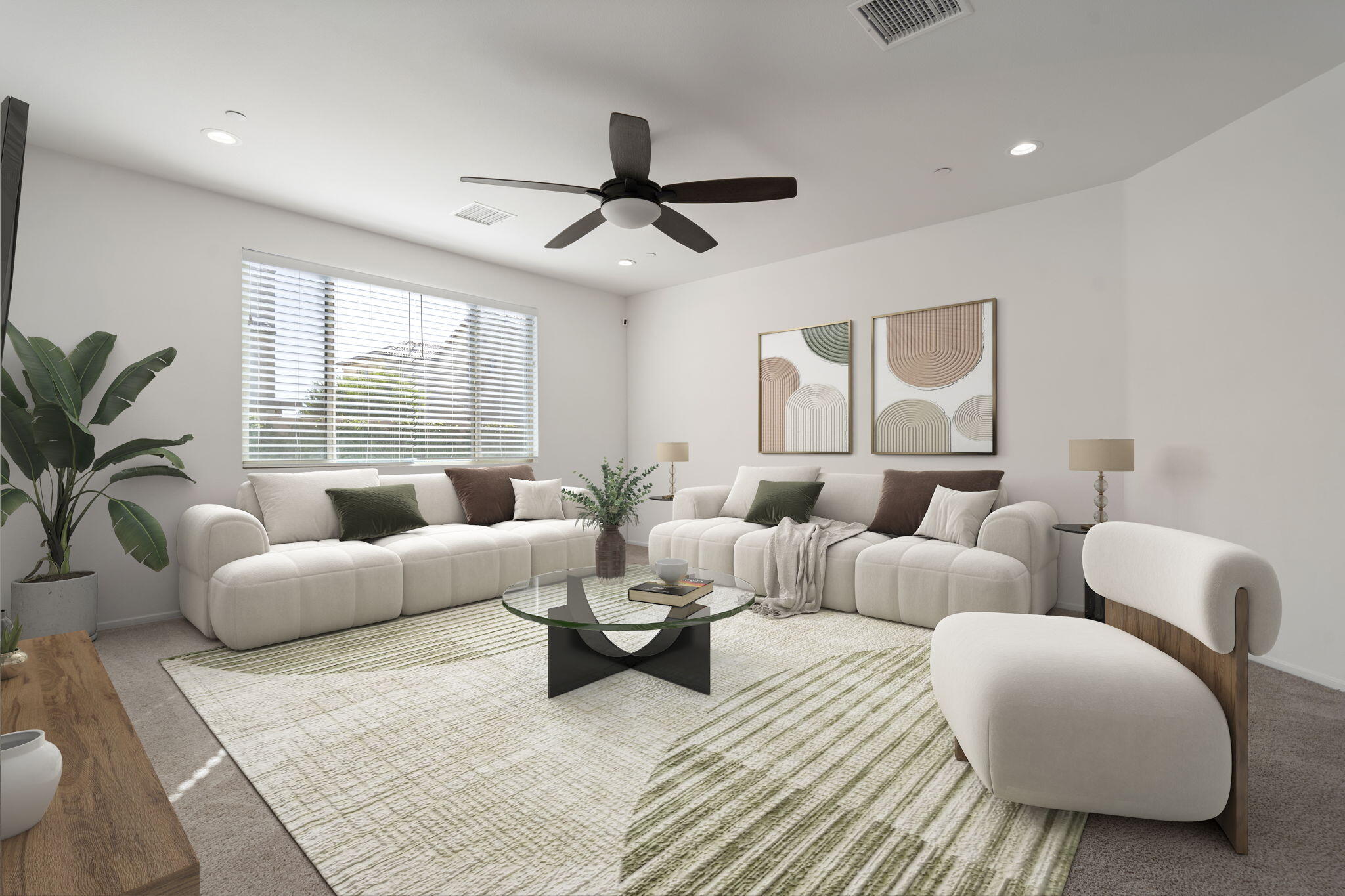 50252 Paseo Barcelona Coachella, CA 92236 - Photo 1 of 23 a living room with furniture and a large window