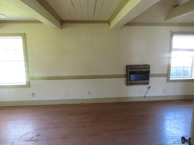15212 Wilkinson Road Dinwiddie, VA 23841 - Photo 20 of 46 an empty room with wooden floor and windows
