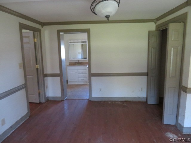 15212 Wilkinson Road Dinwiddie, VA 23841 - Photo 34 of 46 an empty room with wooden floor