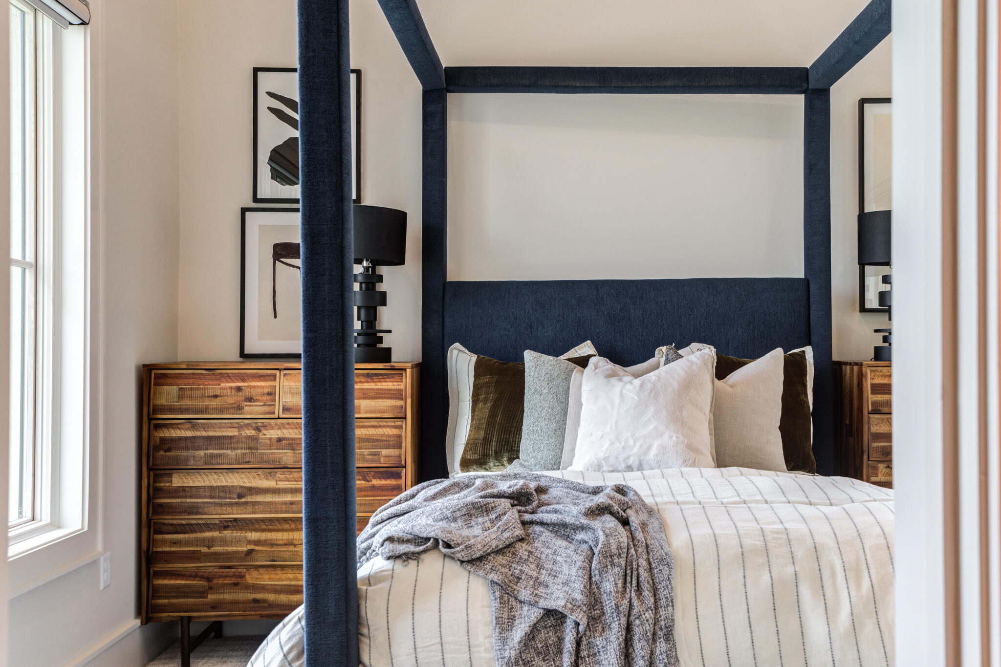 4510 Zadar Avenue Lubbock, TX 79407 - Photo 101 of 142 a bed sitting in a bedroom next to a window