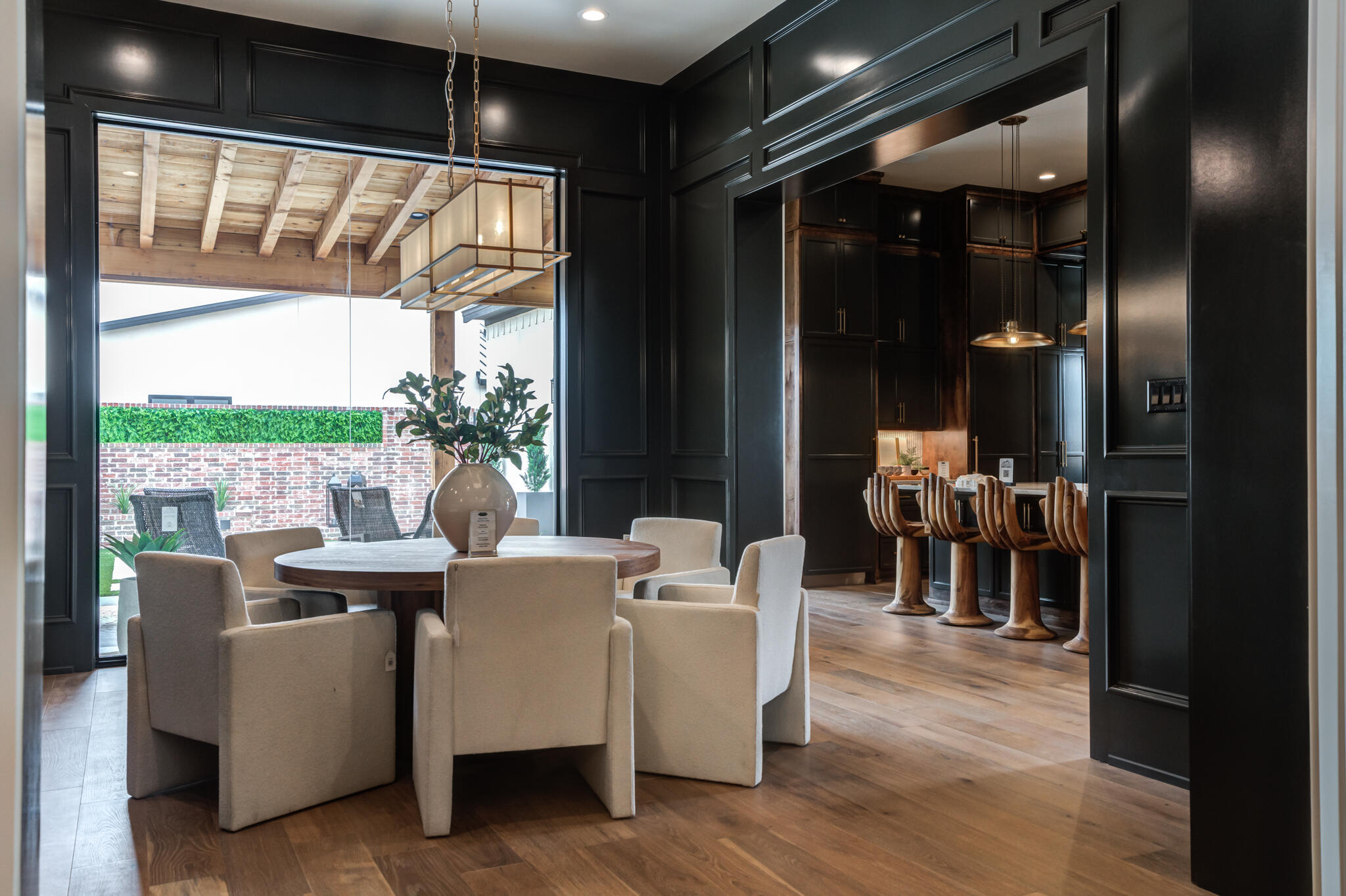 4510 Zadar Avenue Lubbock, TX 79407 - Photo 30 of 142 a view of a dining room with furniture window and wooden floor