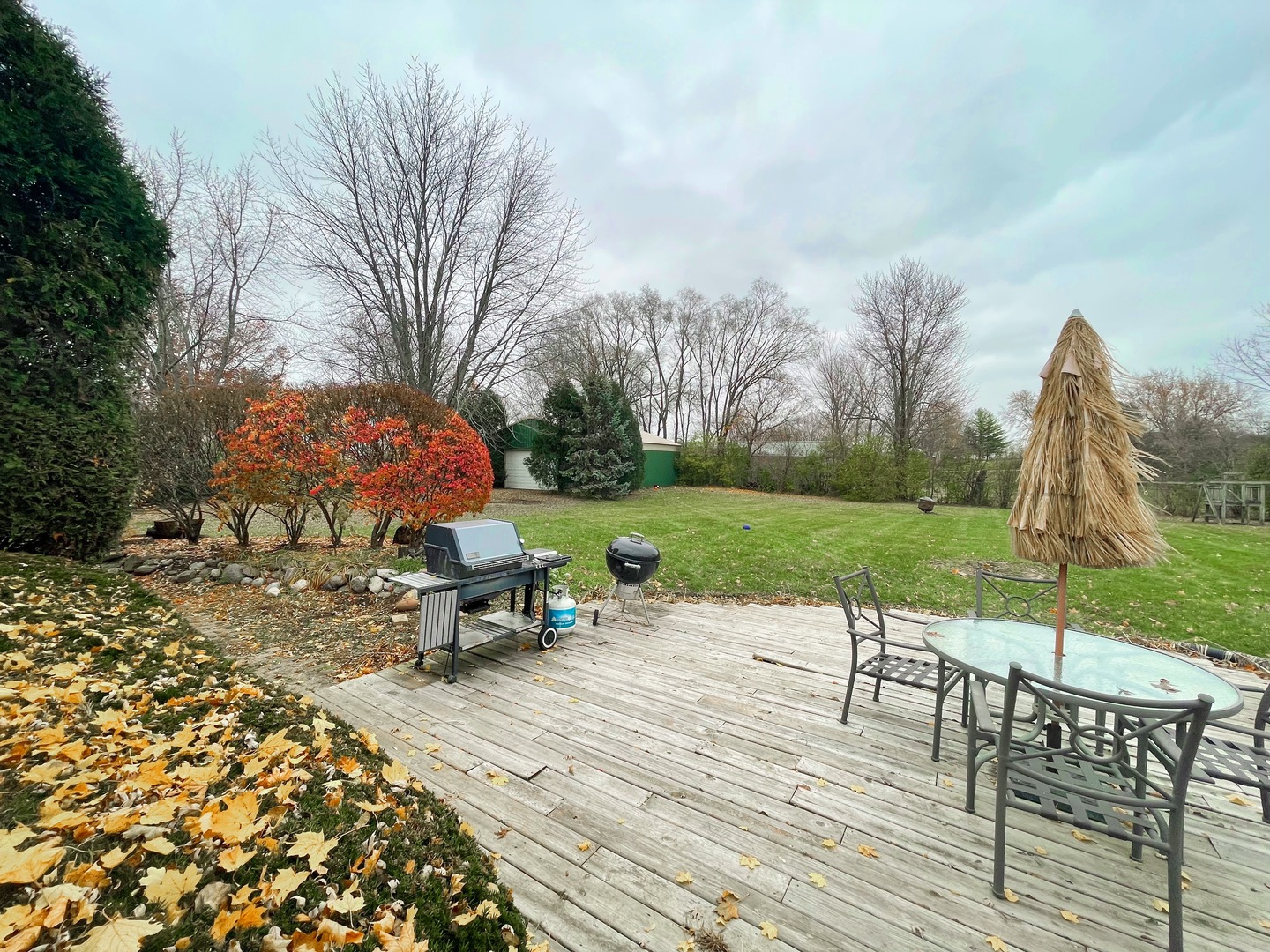 3214 Stieg Road Woodstock, IL 60098 - Photo 15 of 20 a garden view with a seating space