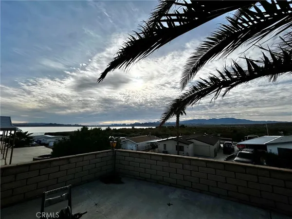 a view of outdoor space with seating area