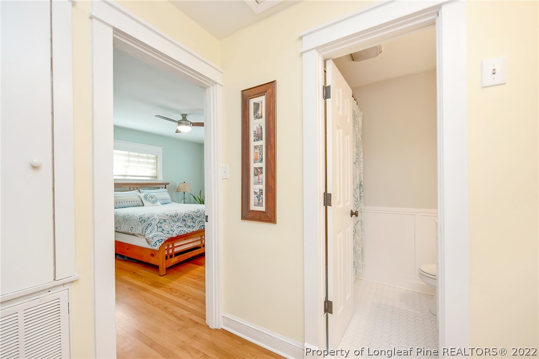 2611 Huntington Road Fayetteville, NC 28303 - Photo 20 of 33 a view of a bedroom from a hallway