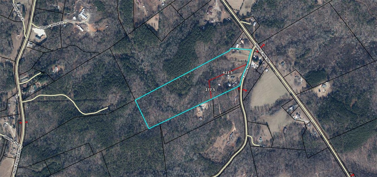 120 Collins Road Salem, SC 29676 - Photo 5 of 13 Approximate how it will be divided