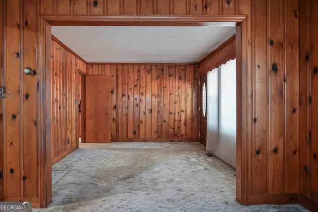 a view of a elevator