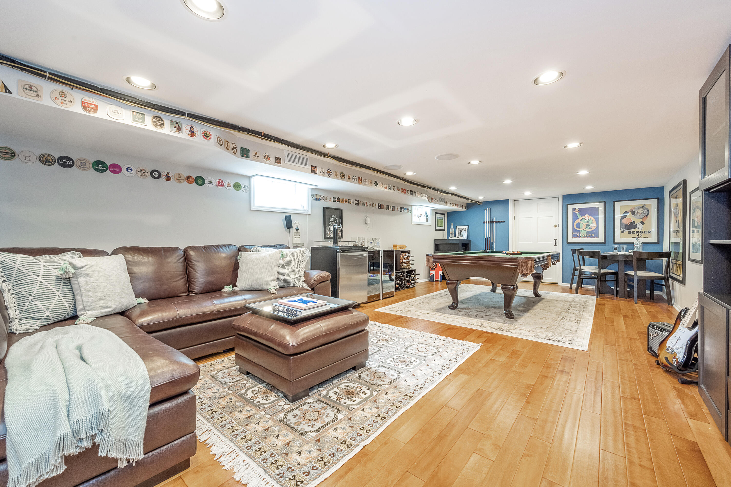 107 Hollow Tree Ridge Road Darien, CT 06820 - Photo 21 of 32 a living room with furniture and a wooden floor