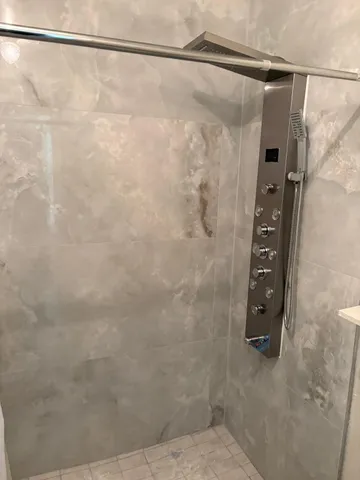 a room with storage and utility