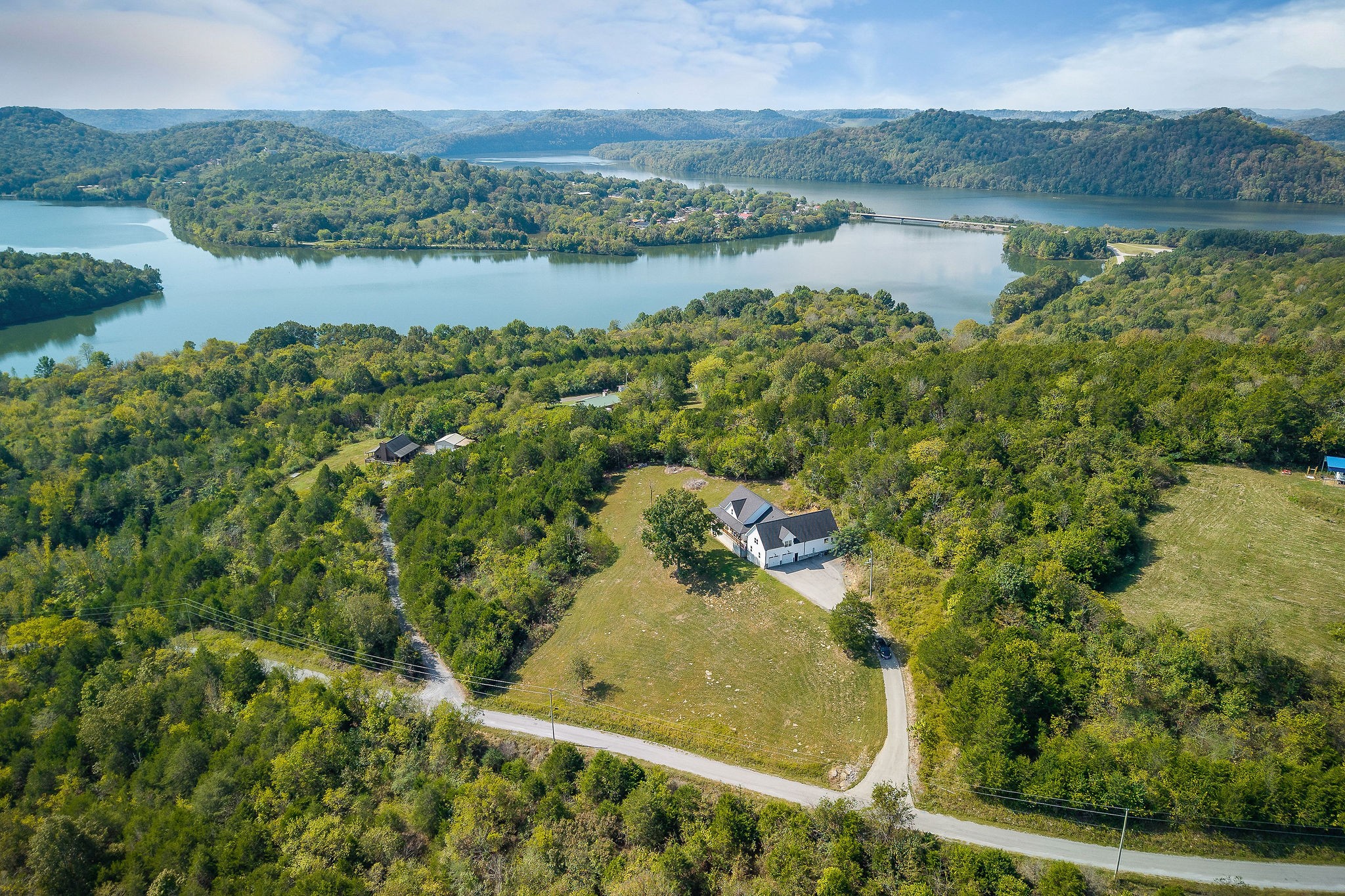 881 Eagle Mountain Road Granville, TN 38564 - Photo 7 of 49 an aerial view of residential house with outdoor space and lake view