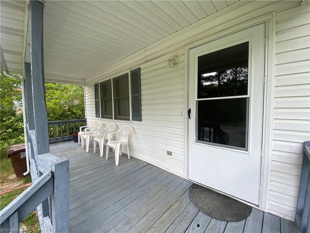 Spacious front Porch