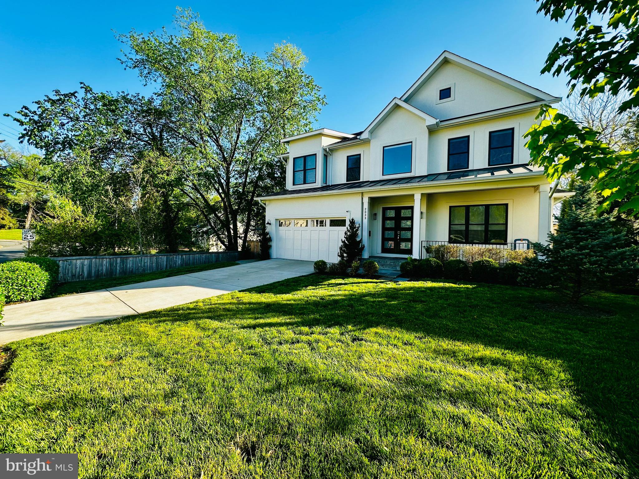 2033 Griffith Road Falls Church, VA 22043 - Photo 2 of 10 a front view of a house with a yard