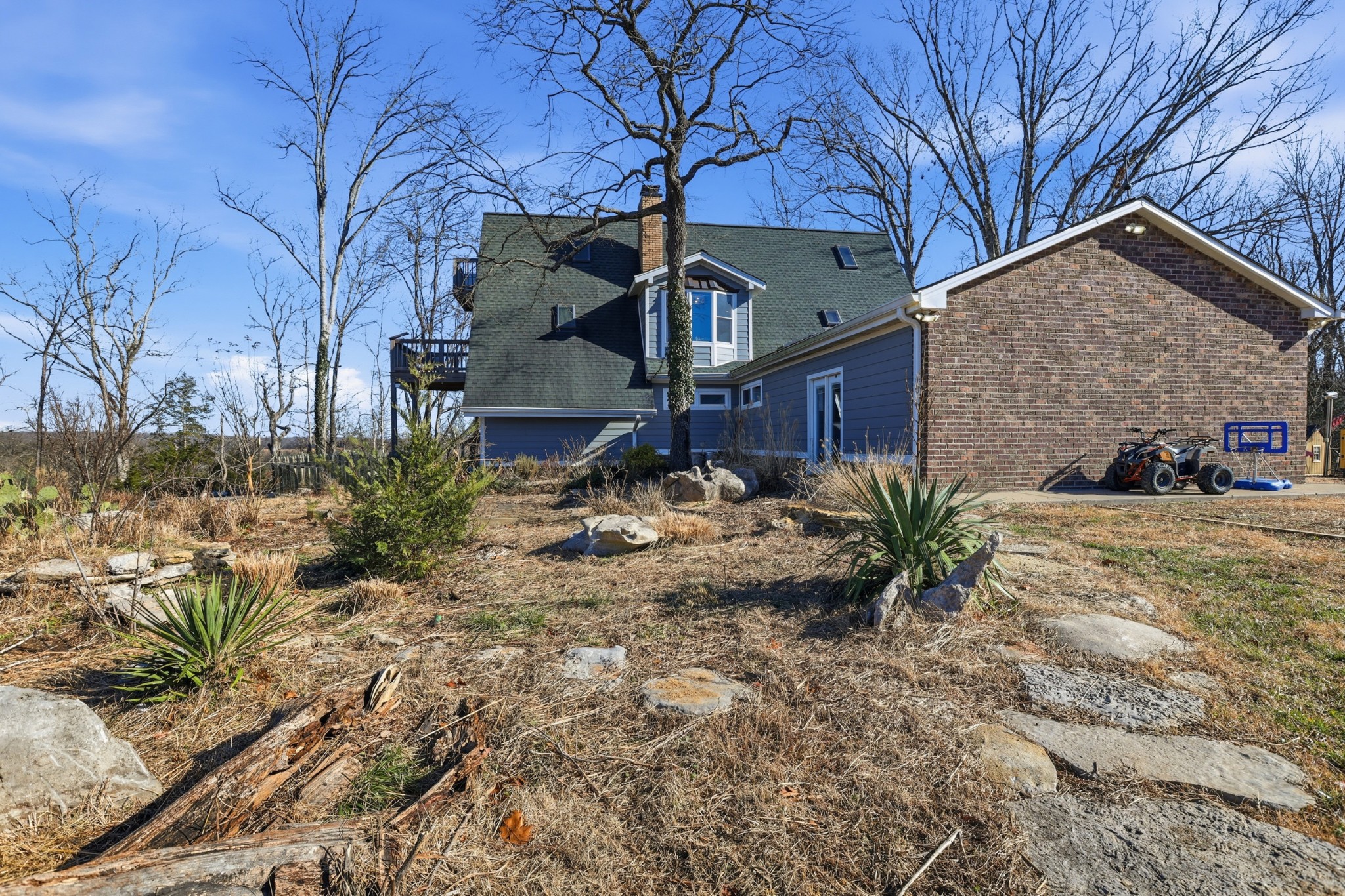 2160 Cedar Grove Road Lebanon, TN 37087 - Photo 60 of 100 a view of a house with a yard covered with snow