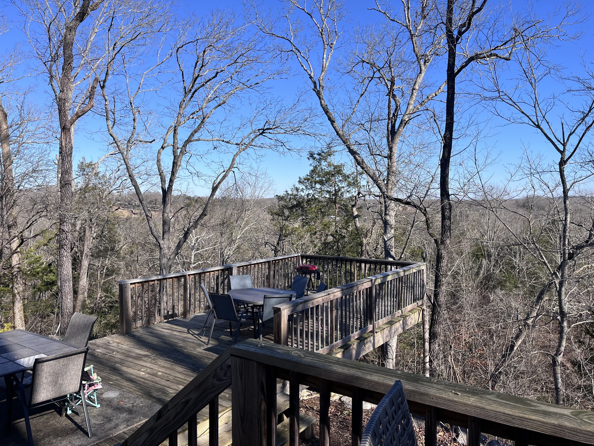 2160 Cedar Grove Road Lebanon, TN 37087 - Photo 6 of 100 a view of staircase with wooden fence and trees