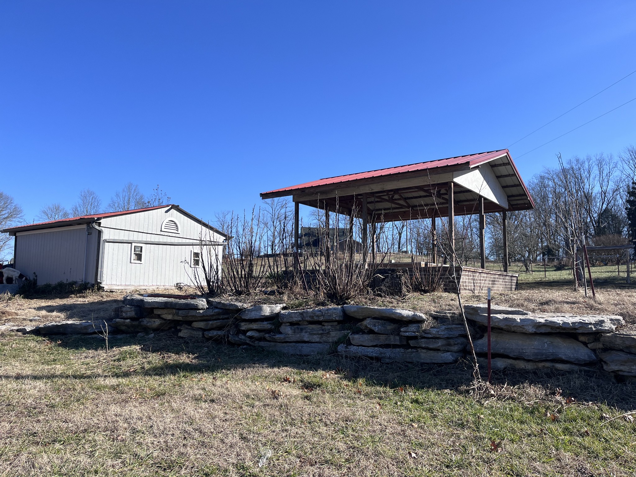 2160 Cedar Grove Road Lebanon, TN 37087 - Photo 83 of 100 a view of a house with backyard and sitting area