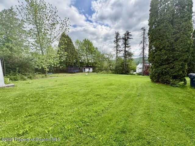 706 Delaware Street Forest City, PA 18421 - Photo 32 of 33 a view of a grassy field with trees in the background