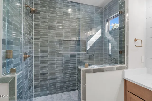 an empty room with a empty space and windows