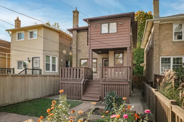 front view of a house with a porch