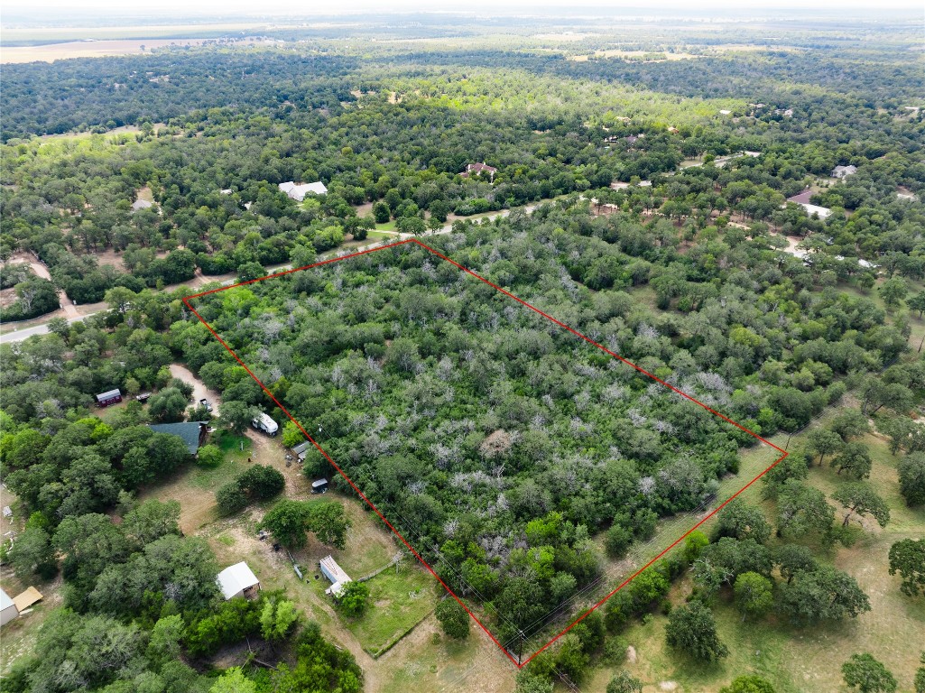 308 The Oaks Boulevard Elgin, TX 78621 - Photo 7 of 14 a view of a city with lush green forest